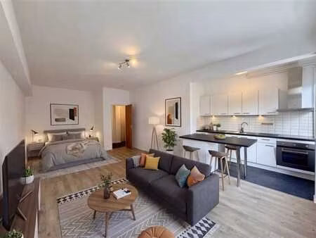 proximité louise/place stéphanie - superbe studio non meublé