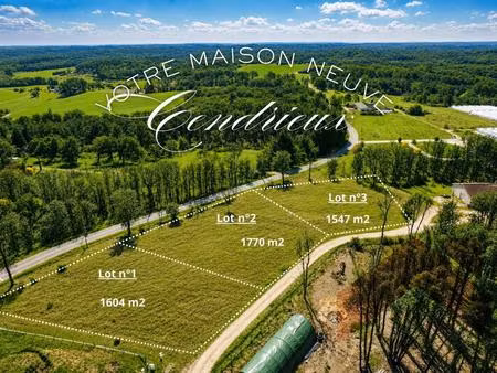 cendrieux – maison neuve + terrain  projet clé en main à 252 000 € fai