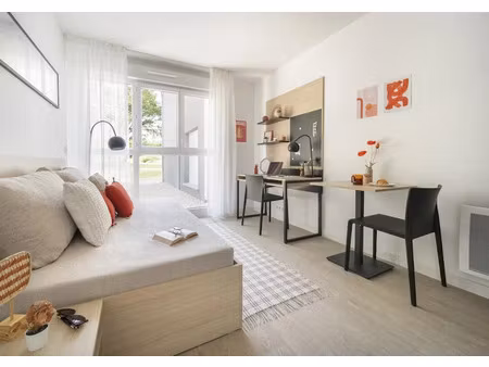 location meublée appartement 1 pièce 18.71 m² à villenave-d'ornon (33140)  585 €