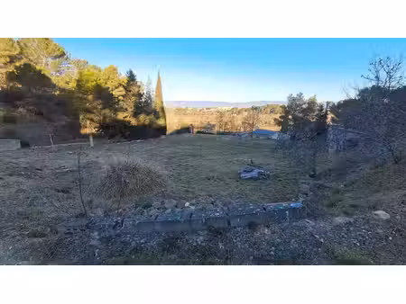 terrain constructible 500m2 - vue dégagée - rieux minervois 40000