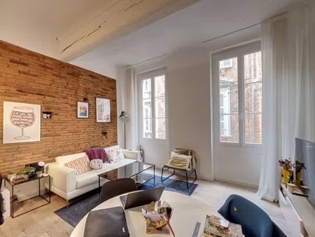 toulouse carmes ideal investisseur t2 loue meuble