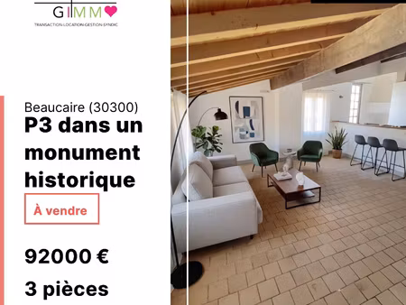 p3 dans immeuble classé monument historique