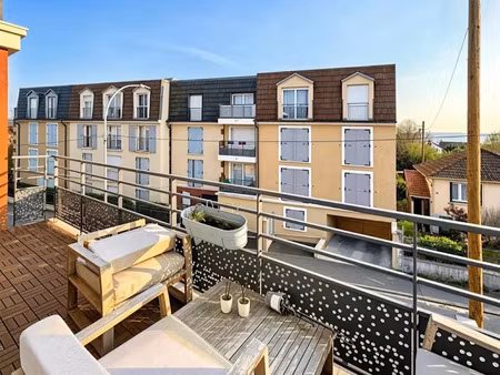 vente appartement 3 pièces 60 m² à le plessis-bouchard (95130)  289 000 €