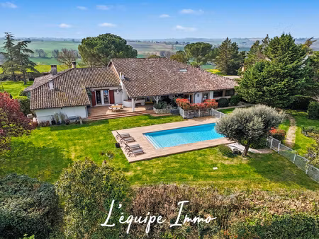 superbe ferme gasconne rénovée 350 m2 deux gîtes vue d