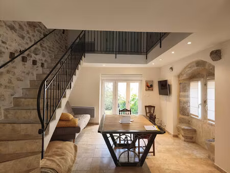 maison en pierre rénovée