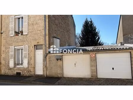 charleville-mezieres - a vendre maison louée 4 pièces 60m2 avec 2 garages