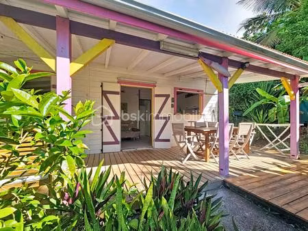 bungalow 2 chambres petite copropriété piscine plage à pied