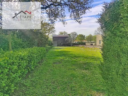 maison + grand terrain