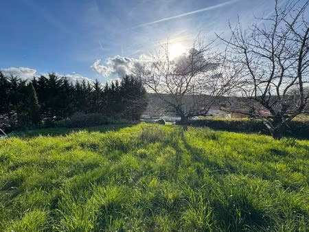 beaupuy : terrain à bâtir avec vue campagne et fort potentiel
