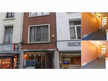 surface commerciale à louer à rue aux gâdes 5 ath (vbe03044)