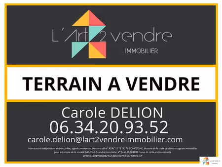vente terrain 514 m² à cuise-la-motte (60350)  35 000 €