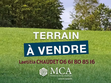 vente terrain 450 m² à abzac (33230)  64 500 €