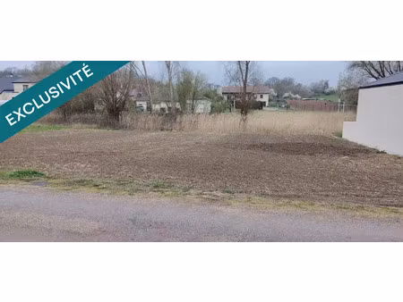 vente terrain 1040 m² à flainval (54110)  73 000 €