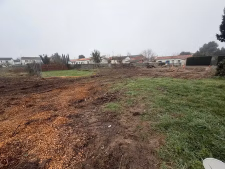 vente terrain à batir 459 m² à saintes (17100)  66 300 €