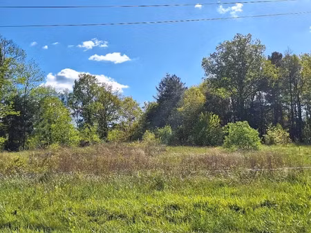 vente terrain à batir 3553 m² à sers (16410)  58 000 €