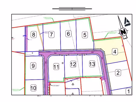 vente terrain 601 m² à saint-etienne-la-varenne (69460)  70 000 €
