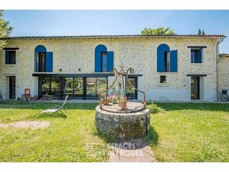 maison en pierre de 320m2 avec vue