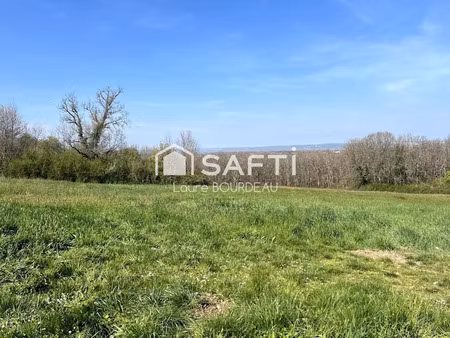 vente terrain à batir 1749 m² à vacquiers (31340)  118 000 €