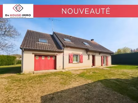 ravissante maison familiale de 130 m² à bonnétable avec 3 chambres et grand garage.