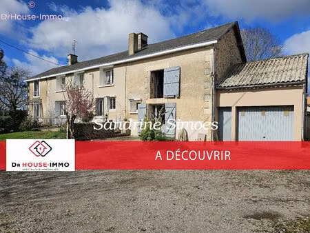 longère de 151 m2-6 pièces- terrain 3000 m2