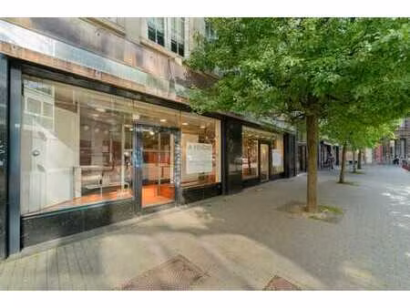 surface commerciale avec superbes vitrines et caves (175m²)