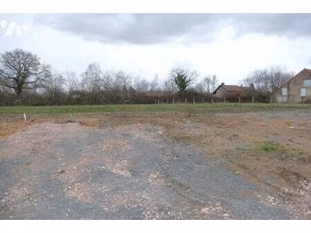 terrain constructible à vendre