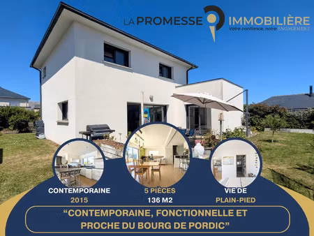vente maison à pordic (22590) : à vendre / 136m² pordic