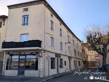 vente commerce 4 pièces 101 m² la voulte-sur-rhône (07800)