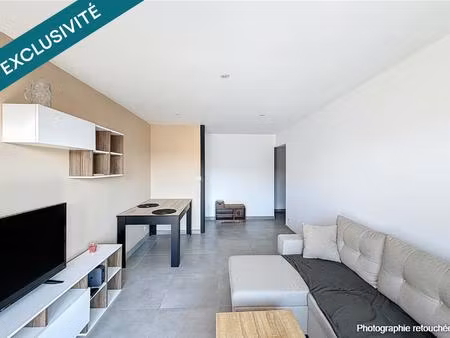 appartement 3 pièces lumineux avec balcon  parking et cave