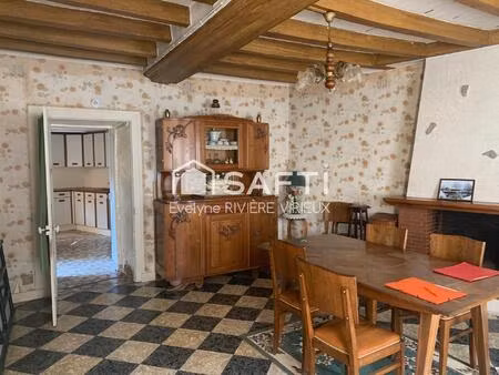 maison de bourg à rénover 76 m²