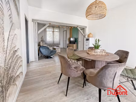 maison semi individuelelle de 127m2   deux chambres  sous sol  g