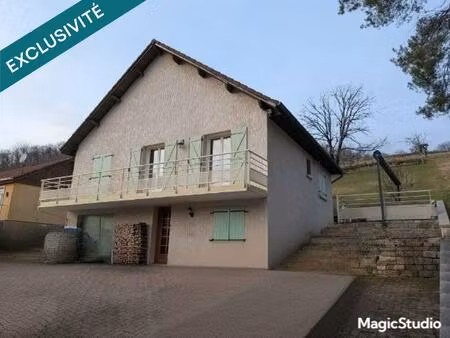 maison individuelle de 80 m² avec 3 chambres sur 1 346 m² de terrain  sous-sol et terrasse