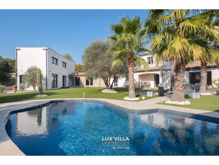 belle villa contemporaine avec dépendance