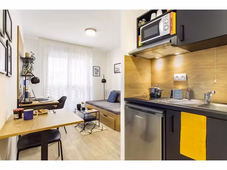 location meublée appartement 1 pièce 18.6 m² à villetaneuse (93430)  663 €