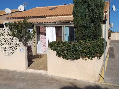 location meublée maison 2 pièces 35 m² à gruissan (11430)  730 €