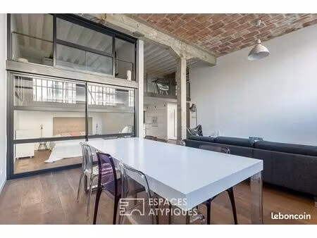 loft 3 pièces 100 m²