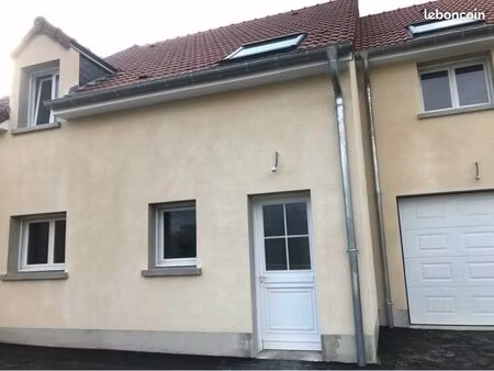 maison neuve t5 vassieux. garage et cour