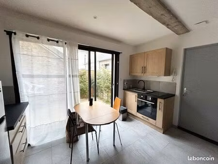 studio meublé avec terrasse cherbourg hypercentre