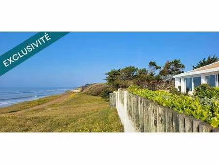 vente maison bord de mer à saint-vincent-sur-jard (85520) : à vendre bord de mer / 178m² s