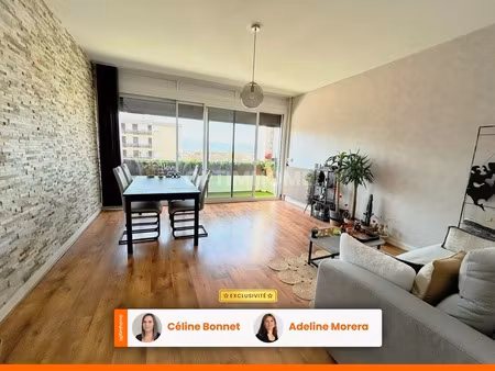 appartement 107m2 + cave + place de parking