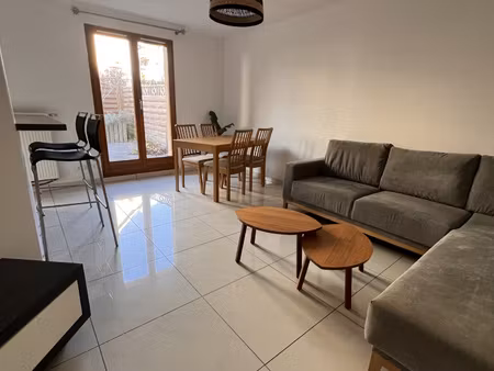 à louer f2 meublé en rez-de-jardin à hagenthal-le-bas (pro