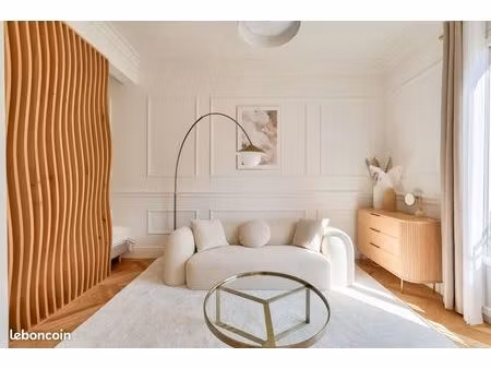 sublime appartement meublé calme et ensoleillée – rénovation d’exception  prestations haut