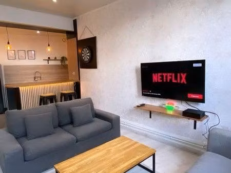 apparement t2 meublé rénové - 60 m2 - wattrelos