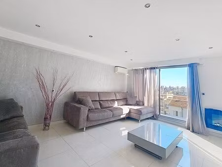 3p 71 m² – terrasse  balcon  box fermé – juan-les-pins centre