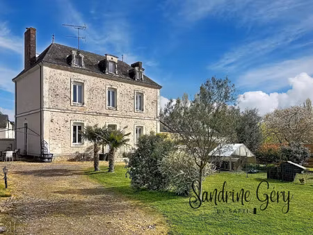 vente maison 8 pièces 174 m² saint-saturnin-du-limet (53800)