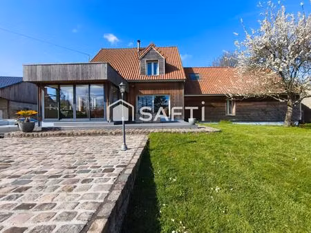 vente maison 6 pièces 201 m² echinghen (62360)