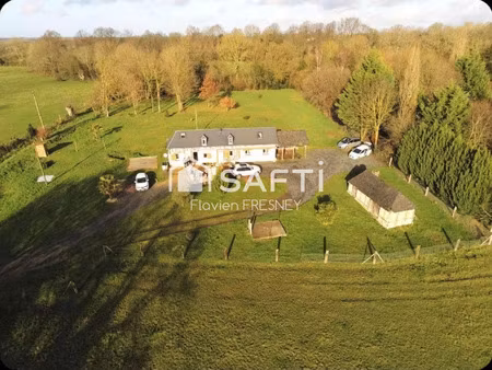 vente maison 5 pièces 82 m² la roque-baignard (14340)