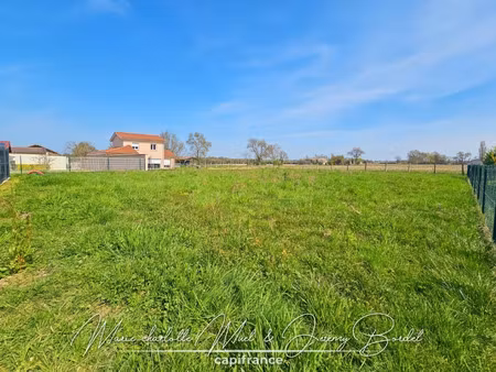 terrain à vendre bage la ville 768m2 58 000€