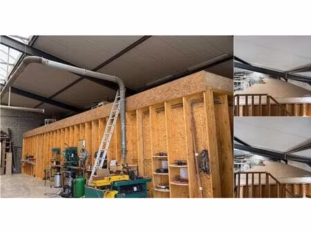 surface industrielle à louer à rue de la métallurgie villers-le-bouillet (vbe03150)