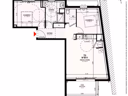 appartement t3 neuf a vendre saint pol de leon